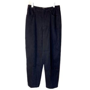 Talbots Petite Dress Pant Stretch Black Size 8